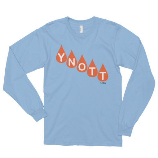 YNOTT Long Sleeve T-Shirt (Light Colors) - Image 2