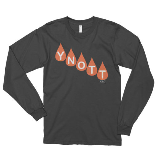 YNOTT Long Sleeve T-Shirt (Dark Colors)