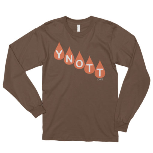 YNOTT Long Sleeve T-Shirt (Dark Colors) - Image 3