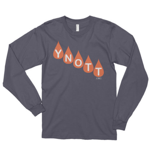 YNOTT Long Sleeve T-Shirt (Dark Colors) - Image 2