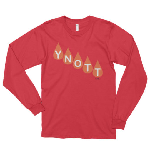 YNOTT Long Sleeve T-Shirt (Light Colors) - Image 3