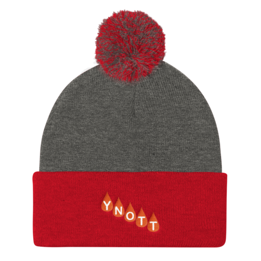 Pom Pom Knit Cap - Image 3